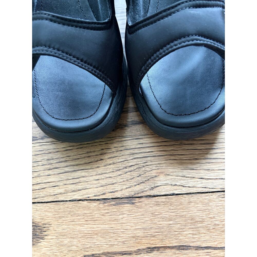 Camper Thelma Black 2 Strap Sandal w/ Block Heel Sz 10 - Picture 6 of 11